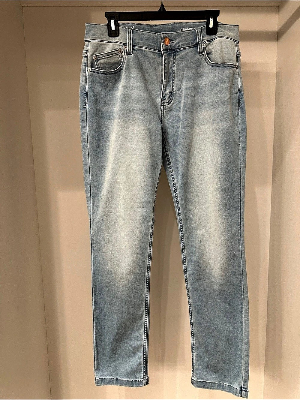Nuvol Men's Slim Jeans Waist 33 x 32 Blue